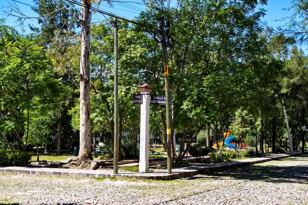 Neighborhood park and playground area in Los Frailes San Miguel de Allende